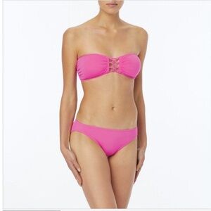 Michael Kors ultra pink Sz S bikini set NWT